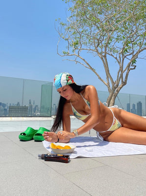 GuGu Tropi Yellow Bikini Top