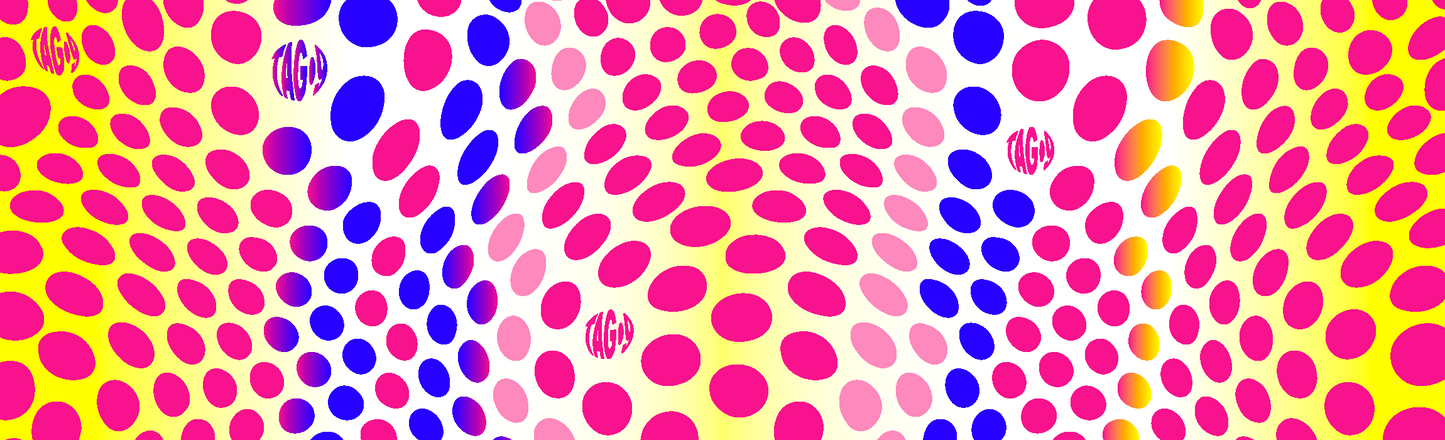 Pink Polka Swimsuit Print