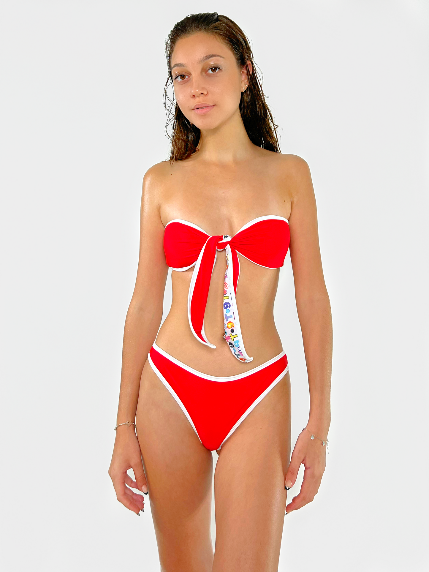 
                  
                    Chlo Classic Red Bikini Top
                  
                