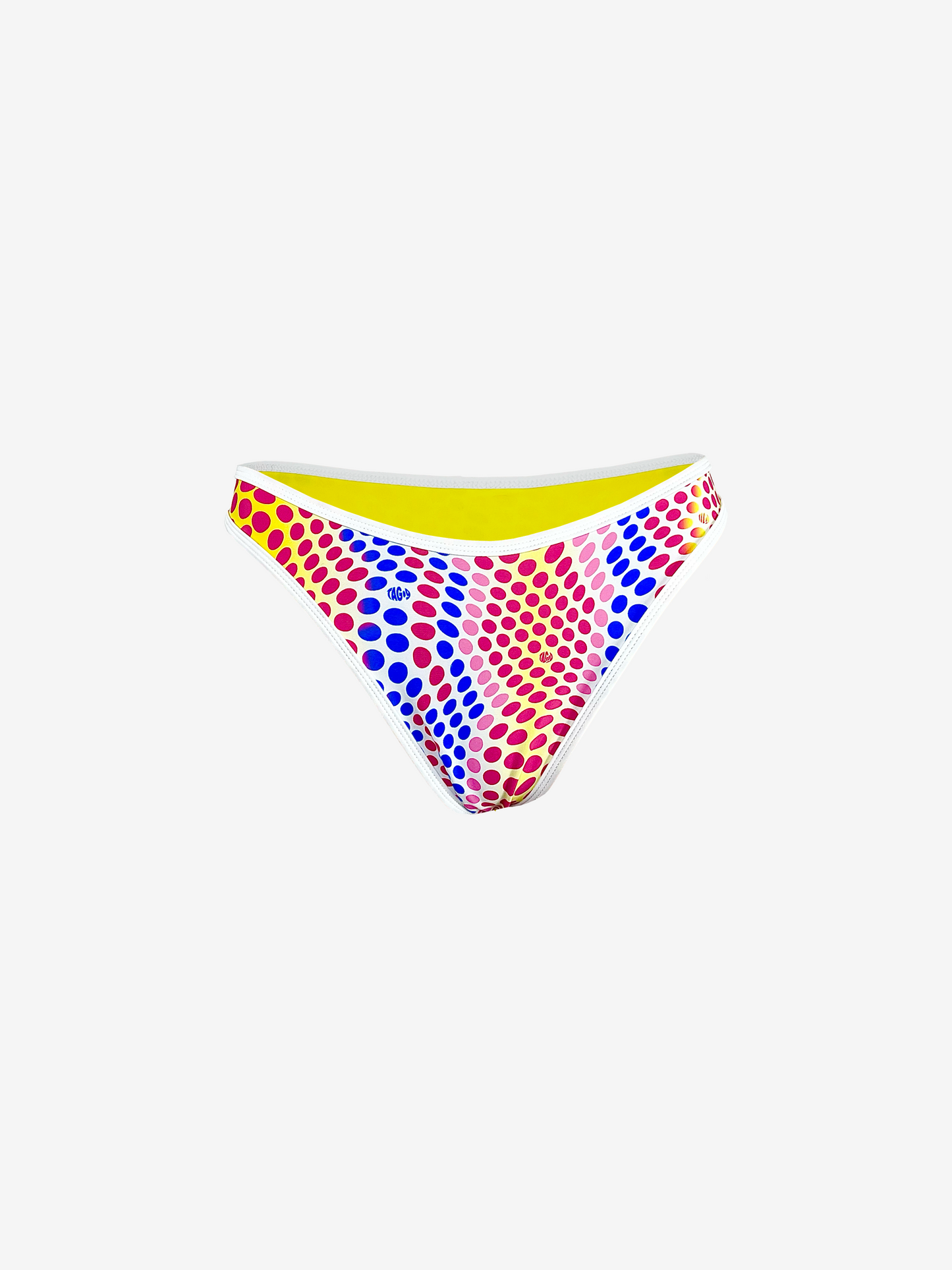 Chlo Pink Polka Bikini Bottom